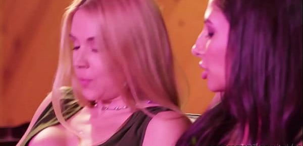  Hot movie night with Gianna Dior Kyler Quinn and Sarah Vandella